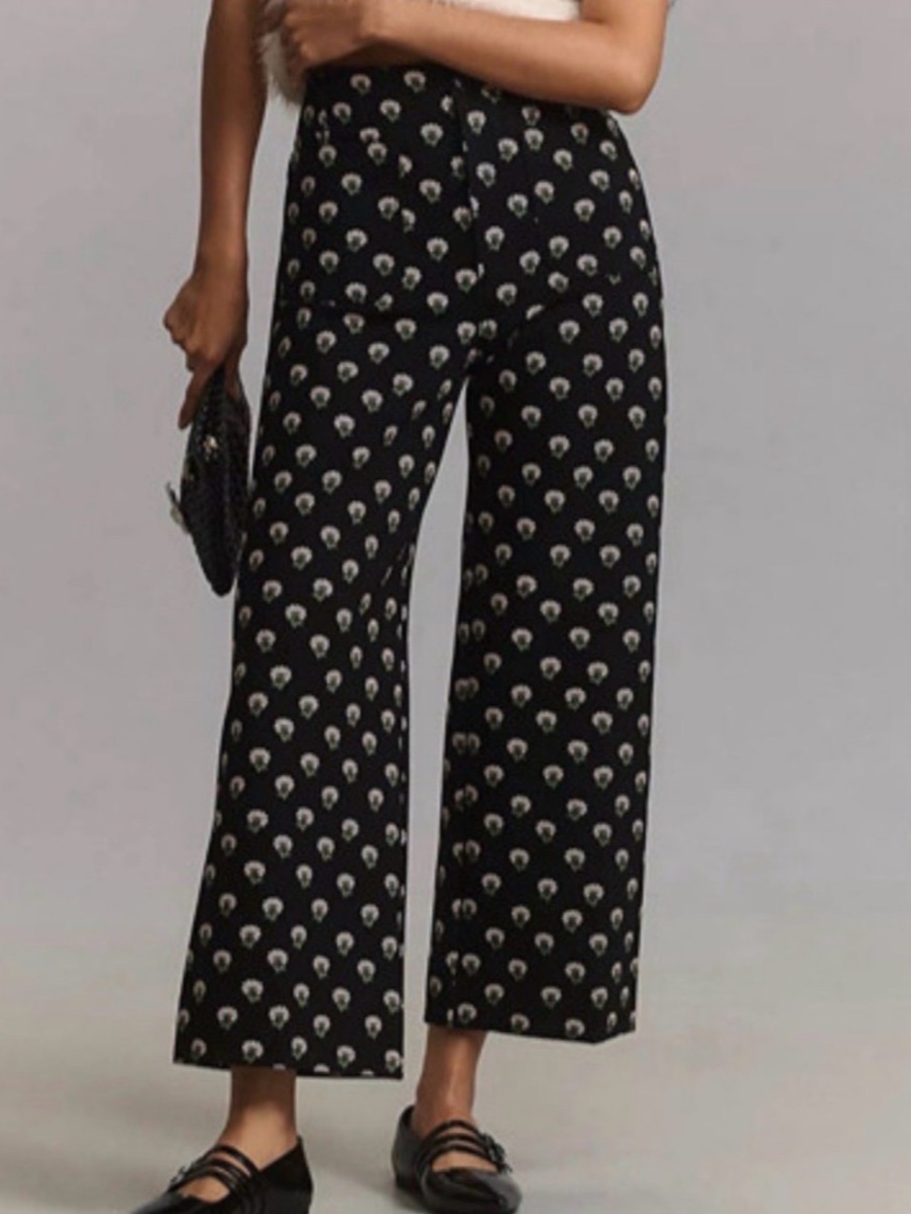 Maeve Colette Cropped Ponte Pant